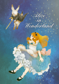 Alice in Wonderland (blue)