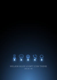 NELSON BLUE LIGHT ICON THEME