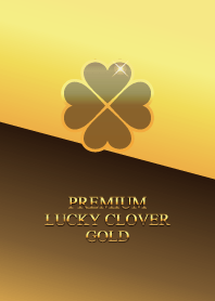 PREMIUM LUCKY CLOVER -GOLD-