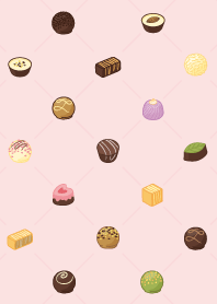 sweetnesssss chocolate_Pink/brown