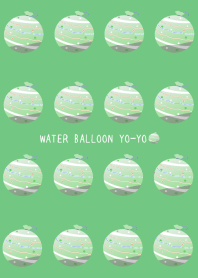 WATER BALLOON YO-YO/GREEN/GREEN