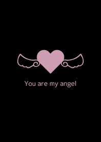 simple love heart Theme angel small 22