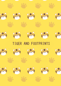 TIGER AND FOOTPRINTS/SUNFLOWER YELLOW