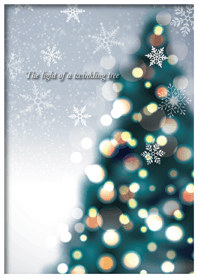 The light of a twinkling tree -JP ver-