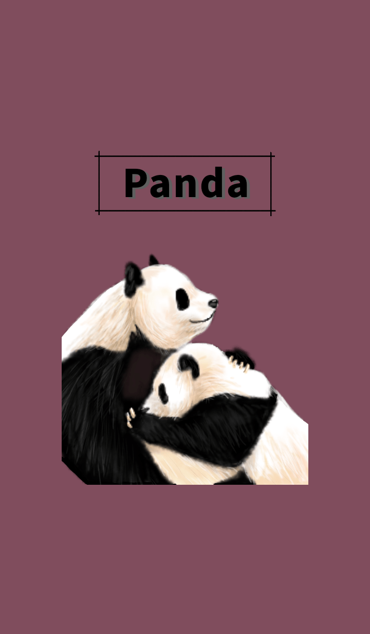 panda pink.