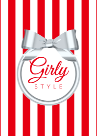 Girly Style-SILVERStripes-ver.6