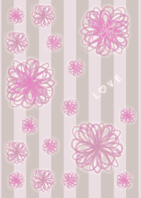 花LOVE2-水彩画-