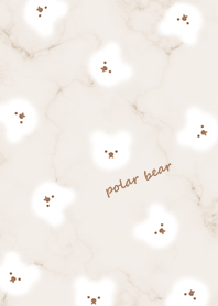 Fluffy polar bear and marble brown03_2