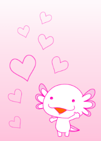 传达你的感受的蝾螈！