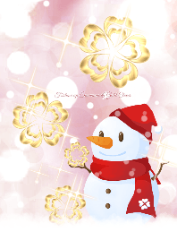 Fortune up Snowman & Gold Clover