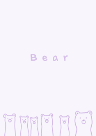 LONG BEAR- PURPLE