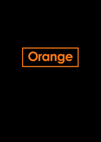 Orange in Black