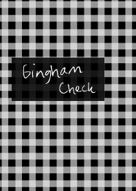 Trendy gingham check pattern