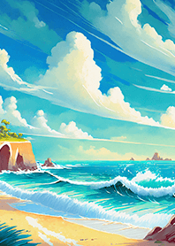 Beautiful real scenery(Summer-435)