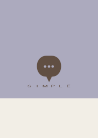SIMPLE(beige purple)V.1763b
