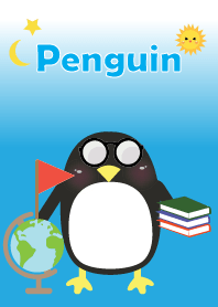 Cute penguin theme v.7