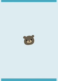 Blue / Simple bear