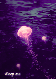 Deep Sea Jellyfish | Purple Sparkle#3
