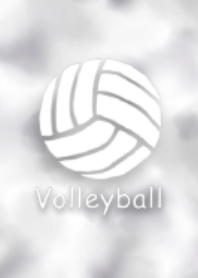 Tie dye volleyball
