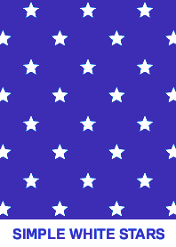 SIMPLE WHITE STARS THEME 38