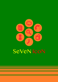 SeVeN IcoN <Green/Orange>