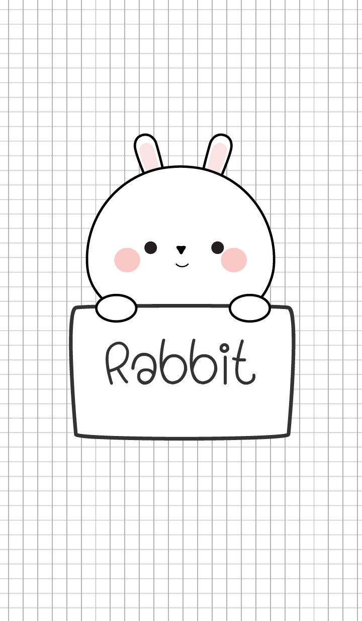 Love White Rabbit Theme Ver.2
