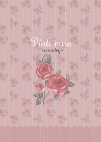 Pink rose -country-