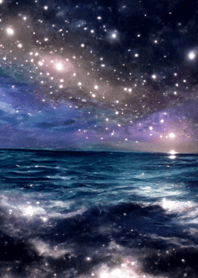 夜の月 月の海 #4ja_25。