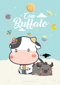 Buffalo&Cow Friendly Blue