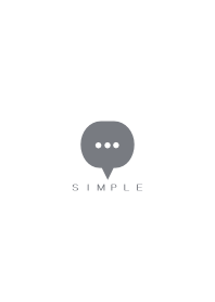SIMPLE(white gray)V.1683b