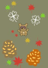 Autumn Raccoon