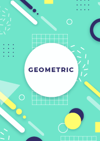 Material Geometric Aquamarine