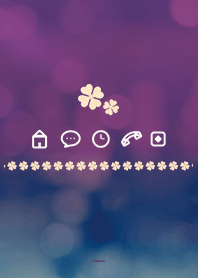 สีม่วง : Lucky Lucky Clover
