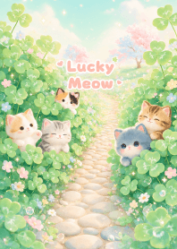 Lucky Cat and Clover 1