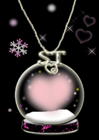 イニシャル32 S&T 　スノードーム