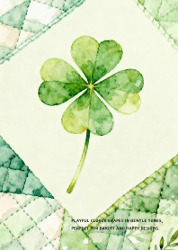Lucky Clover Leaf Pattern