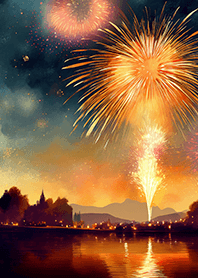 Beautiful Fireworks Theme#133