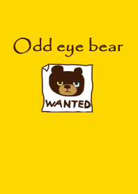 Odd eye bear