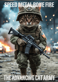 The advancing cat army 60