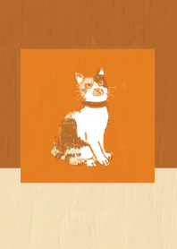 Cat theme orange brown !