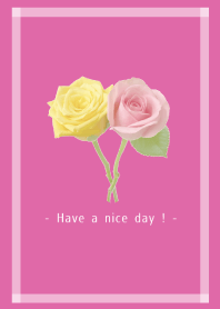 - Rose Theme - Pink & Yellow 24