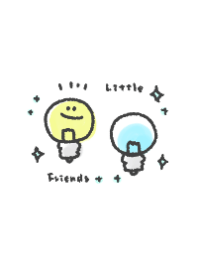 Little Friends 21 Cute light bulb