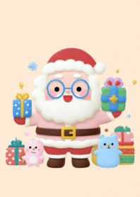 Santa Teddy Bear Christmas