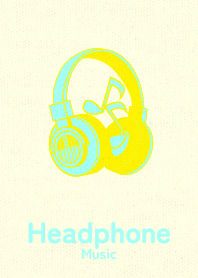 Headphone_music Pale lemon