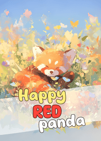 Happy Red Panda 17