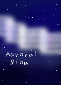 Auroral glow..