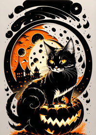halloween cat c96AAC