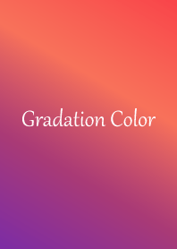 Gradation Color *Purple&Orange*