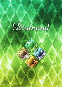 Diamond-healing color-