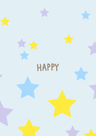 Three-colored star good luck11from Japan